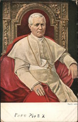 Pope Pius X Postcard