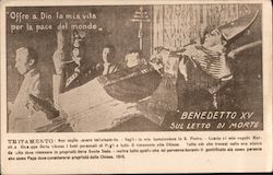 Benedetto XV Religious Postcard Postcard Postcard