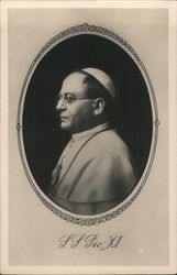 S.S. Pio XI Religious Postcard Postcard Postcard