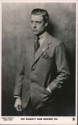 His Majesty King Edward VIII Postcard