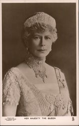 Her Majesty the Queen Mary Royalty Postcard Postcard Postcard