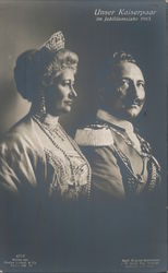 Our Imperial Couple in the Anniversary Year 1913 Postcard