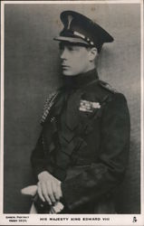 His Majesty King Edward VIII Postcard