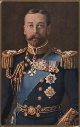 George V Royalty Postcard Postcard Postcard