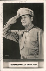 General Douglas MacArthur Army Postcard Postcard Postcard