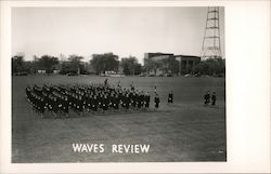 Waves Review (Women's Reserve) World War II Postcard Postcard Postcard