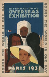 International Overseas Exhibition - Paris 1931 (English) Postcard