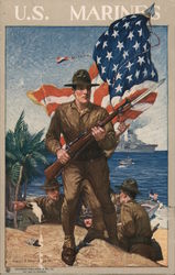 U.S. Marines Postcard Postcard Postcard