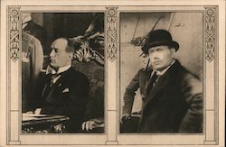 Faces of Mussolini - Series II, No. 7 Postcard