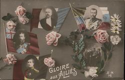 Glory to the Allies Postcard