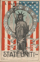 E Plurbus Unum - Stati Uniti Patriotic Postcard Postcard Postcard