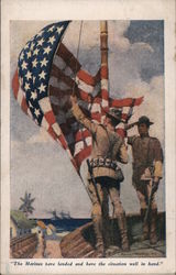 The Marines have landed and have the situation well in hand. Postcard Postcard Postcard