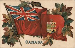 Dominion of Canada Patriotic Postcard Postcard Postcard