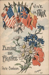 Fleurs De France Postcard