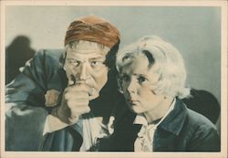 Wallace Beery and Jackie Cooper, Treasure Island Postcard