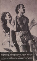 Dorothy Lamour, Jon Hall Postcard