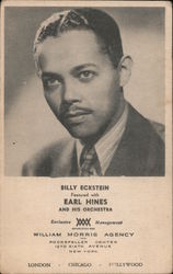 Billy Eckstein Performers & Groups Postcard Postcard Postcard