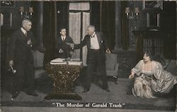 "The Murder of Gerald Trask" Actors Postcard Postcard Postcard