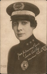 Laura Oakley - Actress and Police Chief of Universal City Postcard