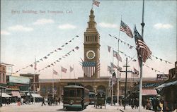 Ferry Building San Francisco, Cal. Postcard