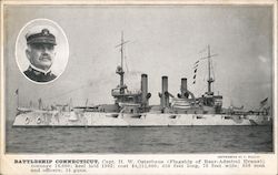 Battleship Connecticut Postcard