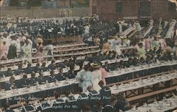 The Sailors Barbecue at Fleet Week - Los Angeles Great White Fleet Postcard Postcard Postcard