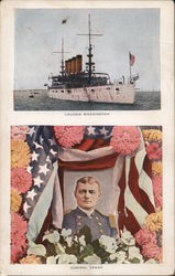 Cruiser Washington Postcard