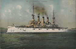 U.S. Battleship "Louisiana" Great White Fleet Postcard Postcard Postcard