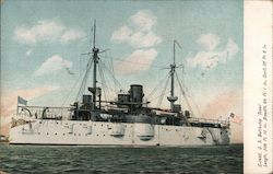 U.S. Battleship "Texas" Great White Fleet Postcard Postcard Postcard