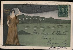 Berkeley's Greeting to the Fleet Postcard