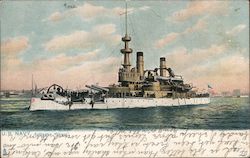 U.S. Navy Battleship Oregon Great White Fleet Postcard Postcard Postcard