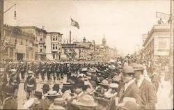 Military Parade Postcard