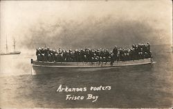 Arkansas Rooter, San Francisco Bay Great White Fleet Postcard Postcard Postcard