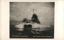 The U.S.S. "Connecticut." Great White Fleet Postcard Postcard Postcard