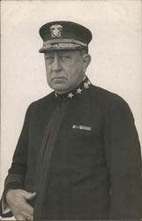 Admiral Rodman of U.S.S. New York Great White Fleet Postcard Postcard Postcard