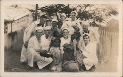 Sailors with Young Children Great White Fleet Postcard Postcard Postcard