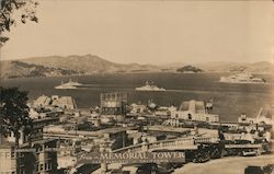 From Memorial Tower San Francisco Postcard