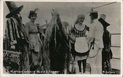 Neptune Aboard U.S.S. Idaho Postcard