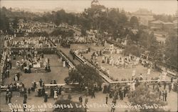 Field Day and Banquet to the Fleet, Balboa Park, San Diego California Great White Fleet Postcard Postcard Postcard