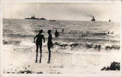 Ships in San Francisco Bay Great White Fleet Postcard Postcard Postcard