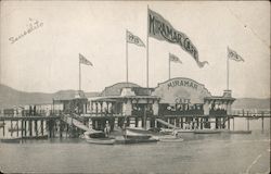 Miramar Cafe 1915 Panama-Pacific Exposition Postcard Postcard Postcard