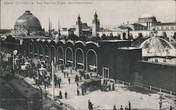 Main Enterance Postcard