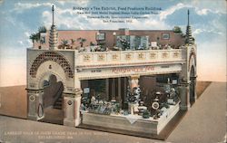 Ridgway's Tea exhibit, Food Products Building. Postcard