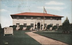 Enlisted Mens Club House under management of the Army and Navy Y.M.C.A. 1915 Panama-Pacific Exposition Postcard Postcard Postcard