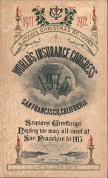 World's Insurance Congress Postcard