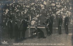 President Taft breaking ground Panama-Pacific International Exposition 1915 Panama-Pacific Exposition Postcard Postcard Postcard