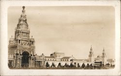 Tower of Jewels Under Construction 1915 Panama-Pacific Exposition Postcard Postcard Postcard