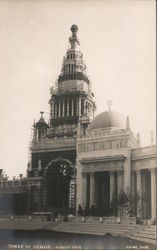 Tower of Jewels Construction 1915 Panama-Pacific Exposition Postcard Postcard Postcard