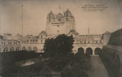 California Building Across the Forbidden Garden 1915 Panama-Pacific Exposition Postcard Postcard Postcard