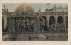 Fountain of Earth 1915 Panama-Pacific Exposition Postcard Postcard Postcard